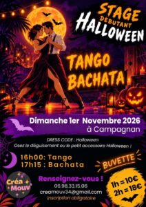 Stage de danse en couple spécial halloween