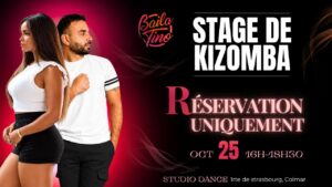 Stage de KIZOMBA sur réservation – Studio danse