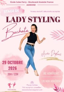 Stage de lady styling bachata avec Daphné