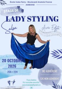 Stage de lady styling salsa avec Edyta