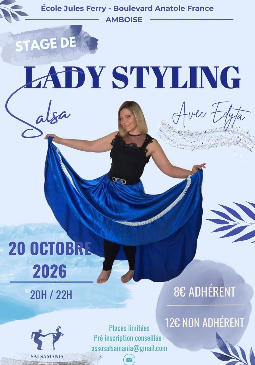 Stage de lady styling salsa avec Edyta