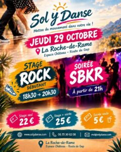 Stage de Rock débutant et Soirée SBKR