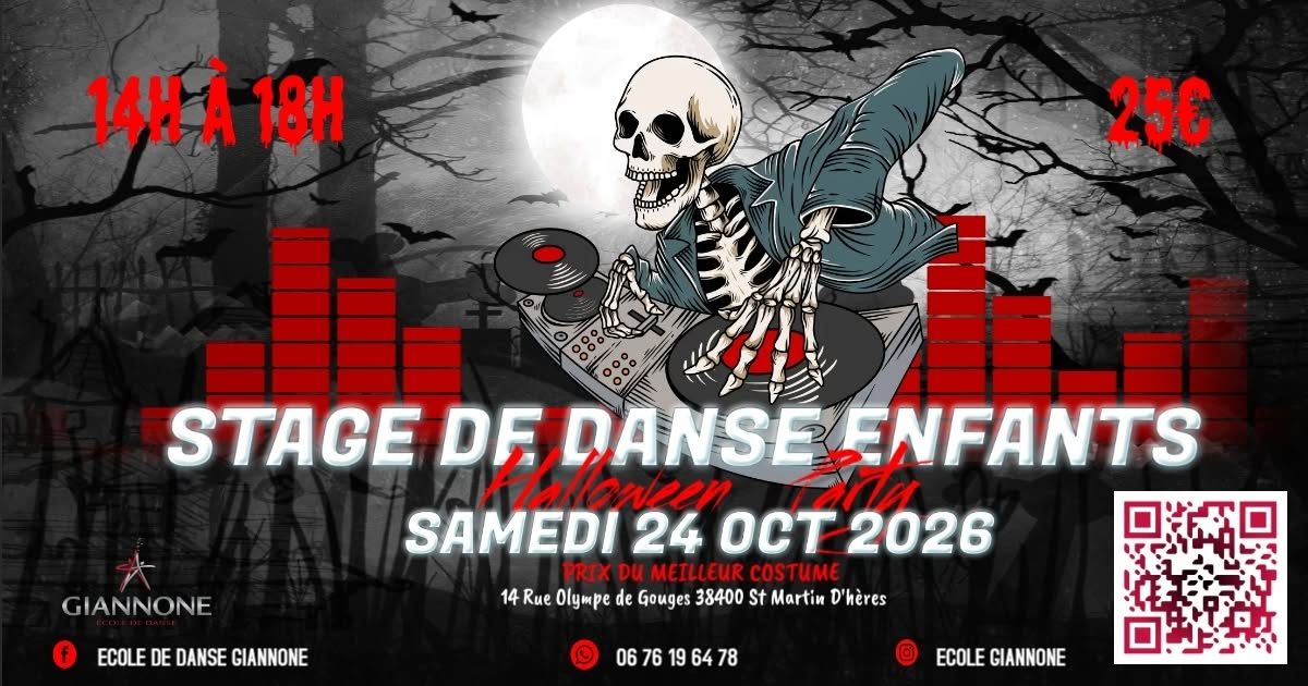 Stage HALLOWEEN enfants/Ados