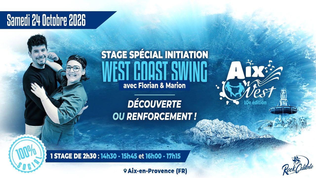 Stage Initiation West Coast Swing | Aix-en-Provence