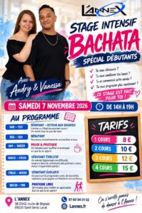 🩷STAGE INTENSIF SPÉCIAL DÉBUTANT BACHATA🩷