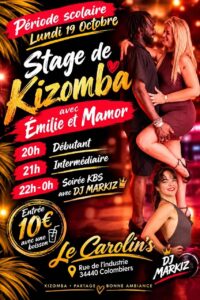 stage kizomba au Carolin&rsquo;s