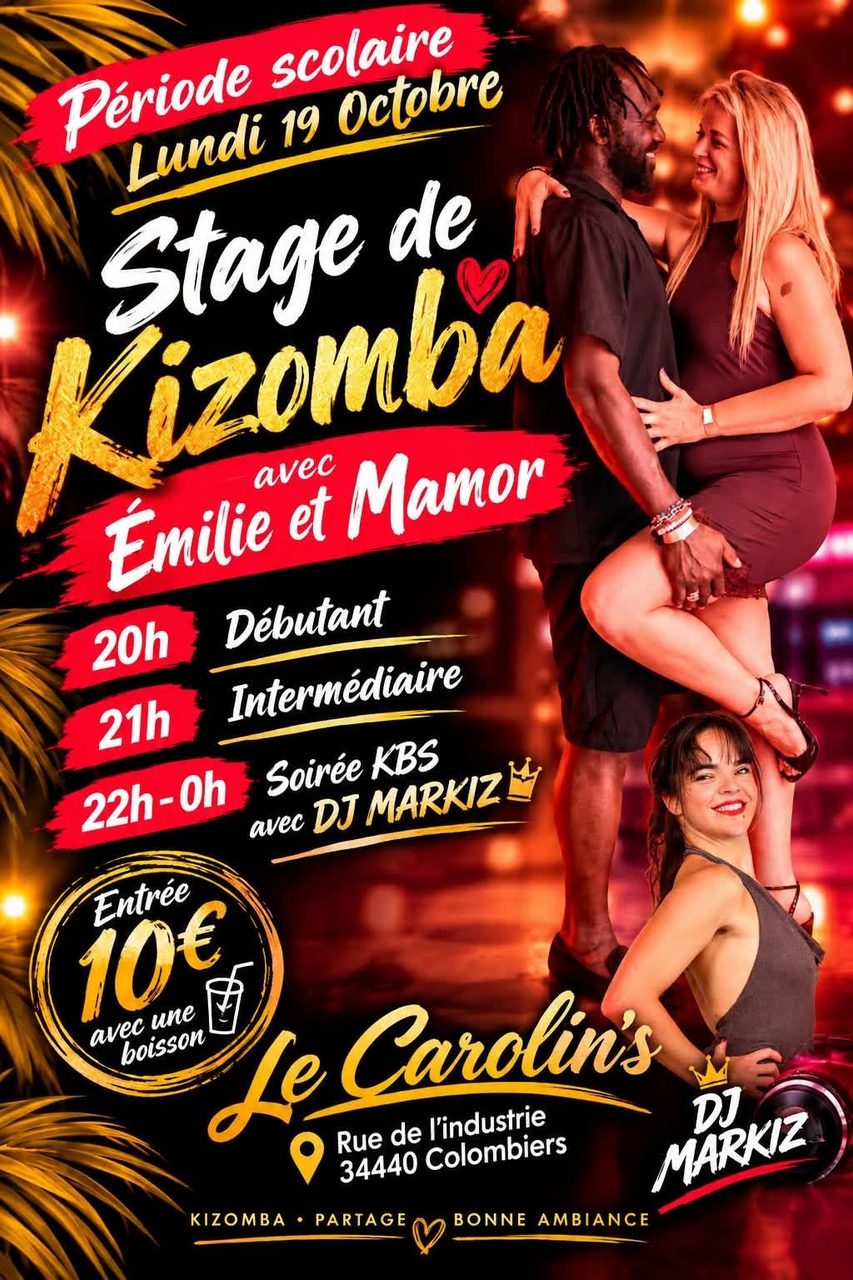 stage kizomba au Carolin&rsquo;s