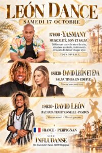 ✨ STAGES David Léon & Yasmany (Guest)— 17 OCTOBRE | PERPIGNAN ✨