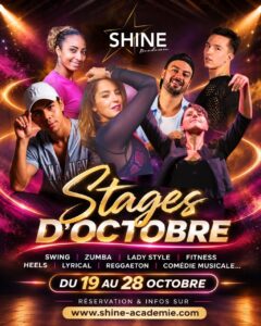 STAGES D’OCTOBRE 2026 – Vacances de Toussaint