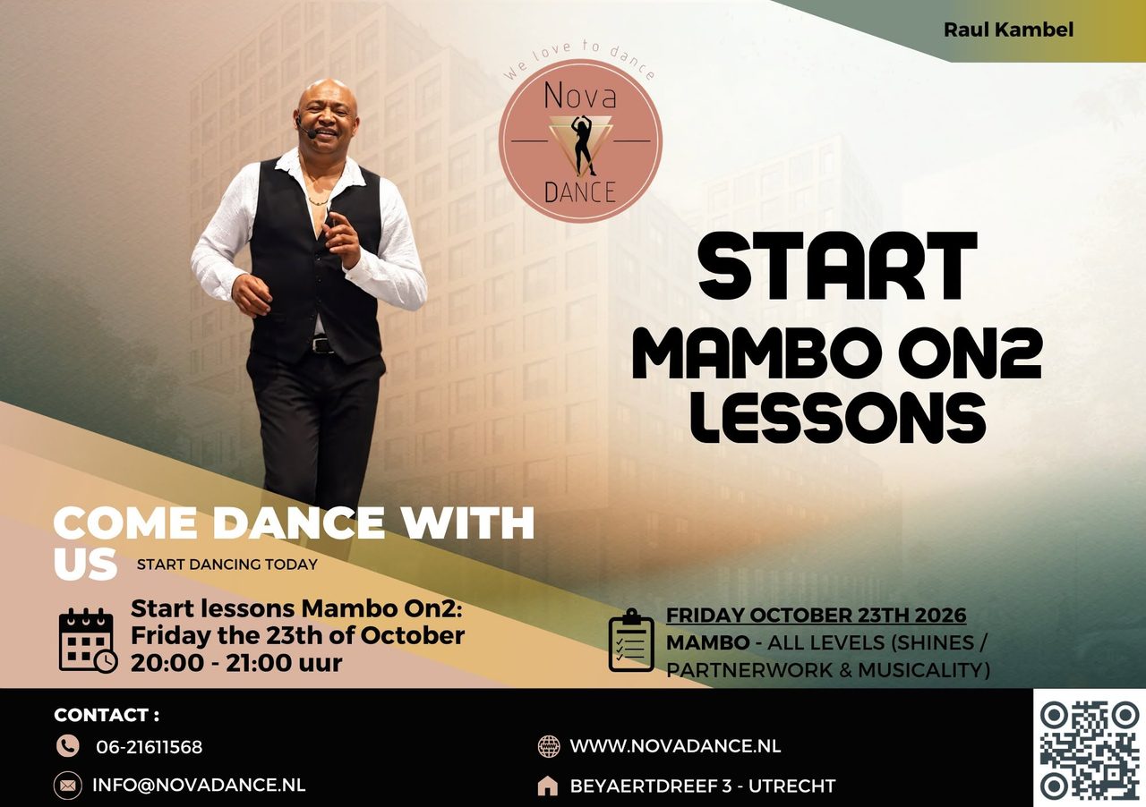 Start 1e les: Mambo (Salsa On2)