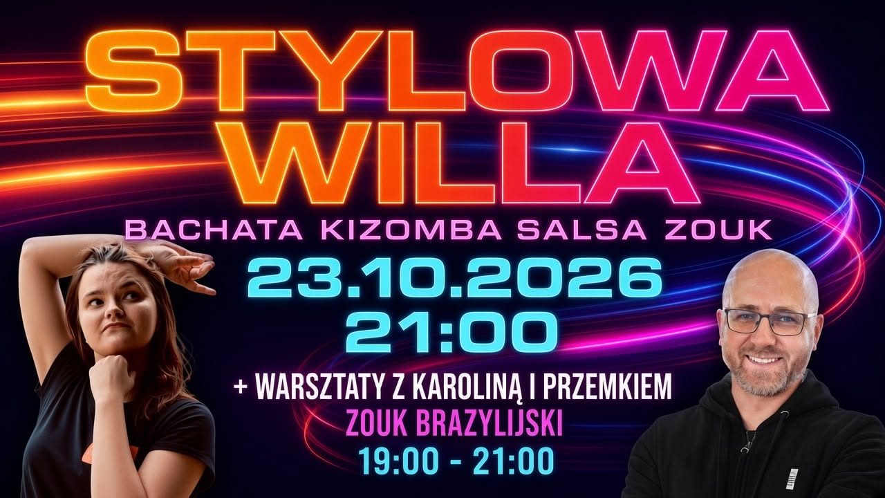 Stylowa Willa 23 października- impreza mieszana oraz warsztaty