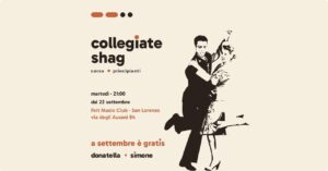 Swing Collegiate Shag – Corso Principianti a San Lorenzo