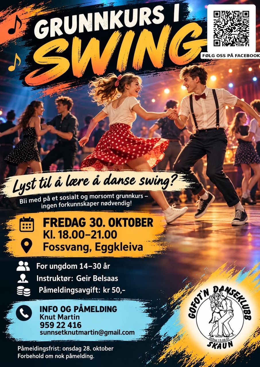 Swingkurs for ungdom 14-30