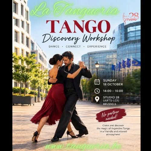TANGO ARGENTINO Discovery Workshop – Atelier découverte – Ontdekkingsworkshop