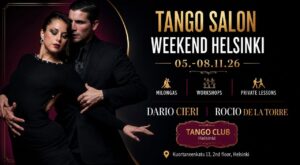 Tango Salon Weekend Helsinki with Dario & Rocio