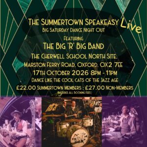 The Big &lsquo;R&rsquo; Big Band at Speakeasy Live 17/10/2026