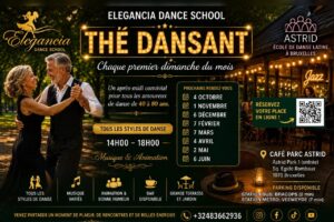 Thé Dansant Café Astrid (TDCA) 1er Dimanche du mois (+ de 40 ans)