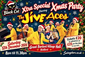 The Jive Aces at the Black Cat Xtra Special Xmas Party