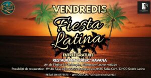 Vendredi Soirée Latino à Villeneuve Loubet avec Fito & LXE