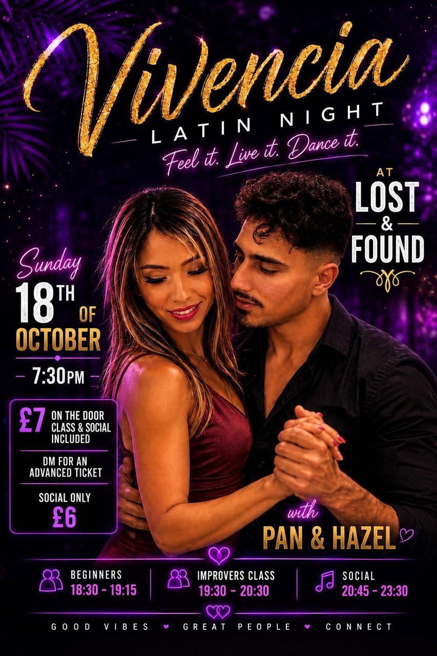 VIVENCIA – BACHATA & SALSA NIGHT 🕺💃🏽🔥🔥
