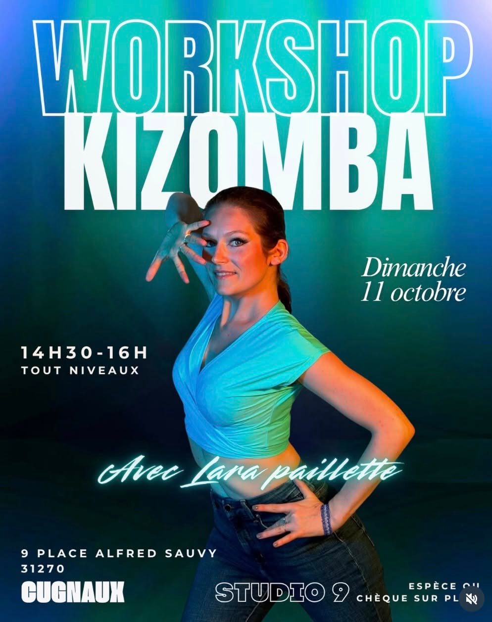 WORKSHOP KIZOMBA DIMANCHE 11 OCTOBRE