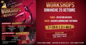 Workshops Bachata – Dimanche 25 octobre