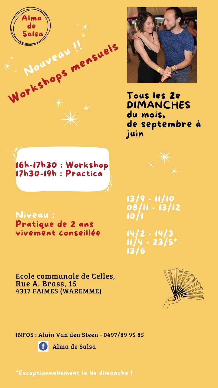 Workshops des 2e dimanches du mois