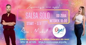 Wpadnij się poruszać! 💃 SALSA SOLO OD ZERA z Asią i Michałem