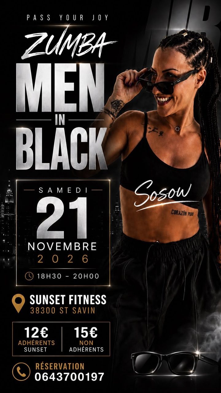ZUMBA MEN IN BLACK 😎